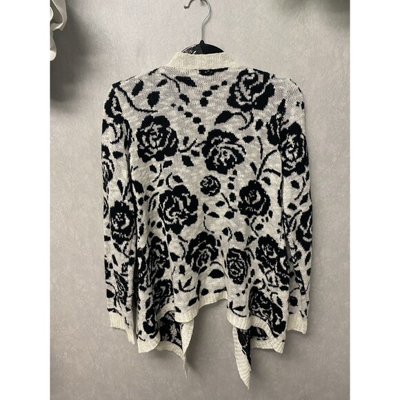 Arizona Jean Co Black/White Sweater Size 1X - Picture 5 of 5